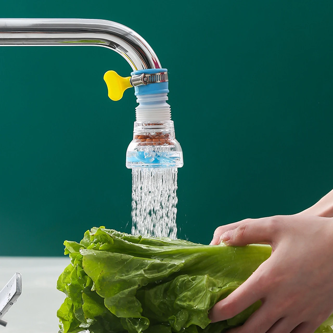 Faucet Extender Kitchen Anti-Splashing Faucet Can Rotate Extend The Filter Home Universal Water Faucet Multifunction Shower Fauc