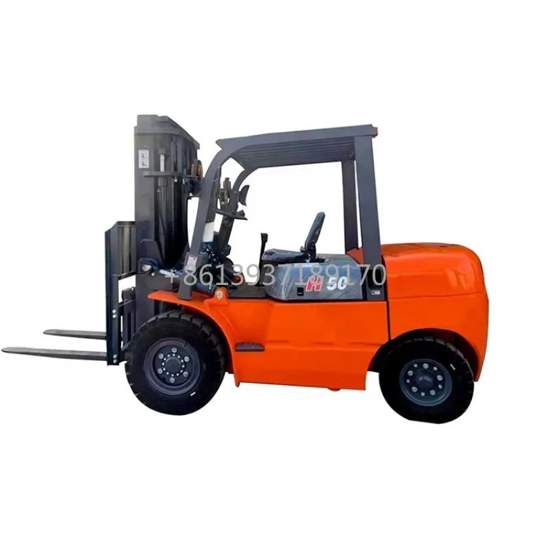 High Quality Diesel Forklifts 3 Ton 6 Meters China Engine Japan Motor Free Lifting Diesel Forklifts