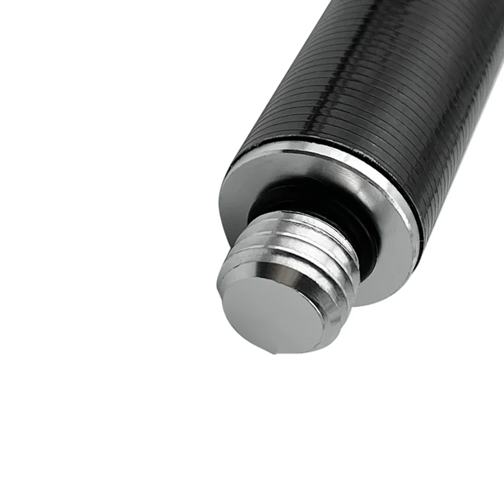 2pcs 30CM Carbon Fiber Pole Diameter 25mm Prism Antenna Extend Section Pole surveying pole GPS Extension Rod 5/8 x 11 thread