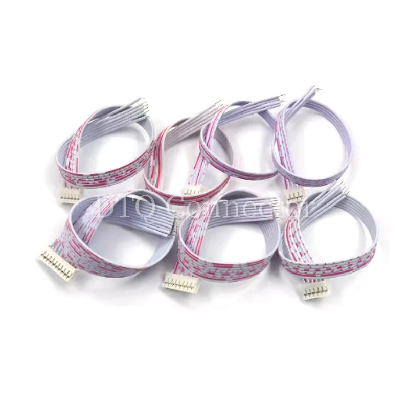 50PCS/Lot PH2.0 Female Connector Terminal Cable 10cm 20cm 30cm 2.0 JST Wire 2p 3p 4p 5p 6p 7p 8p 9p 10p11p12p Single/Double Head