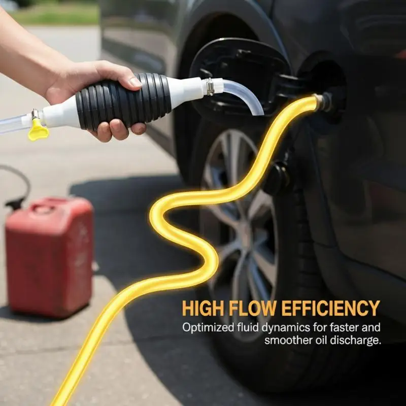 Hand-operated Fuel Pump Kit For Automobile Portable Oil Tank Sucker Pump Hand Fuel Pump Petrol Transfer Pump