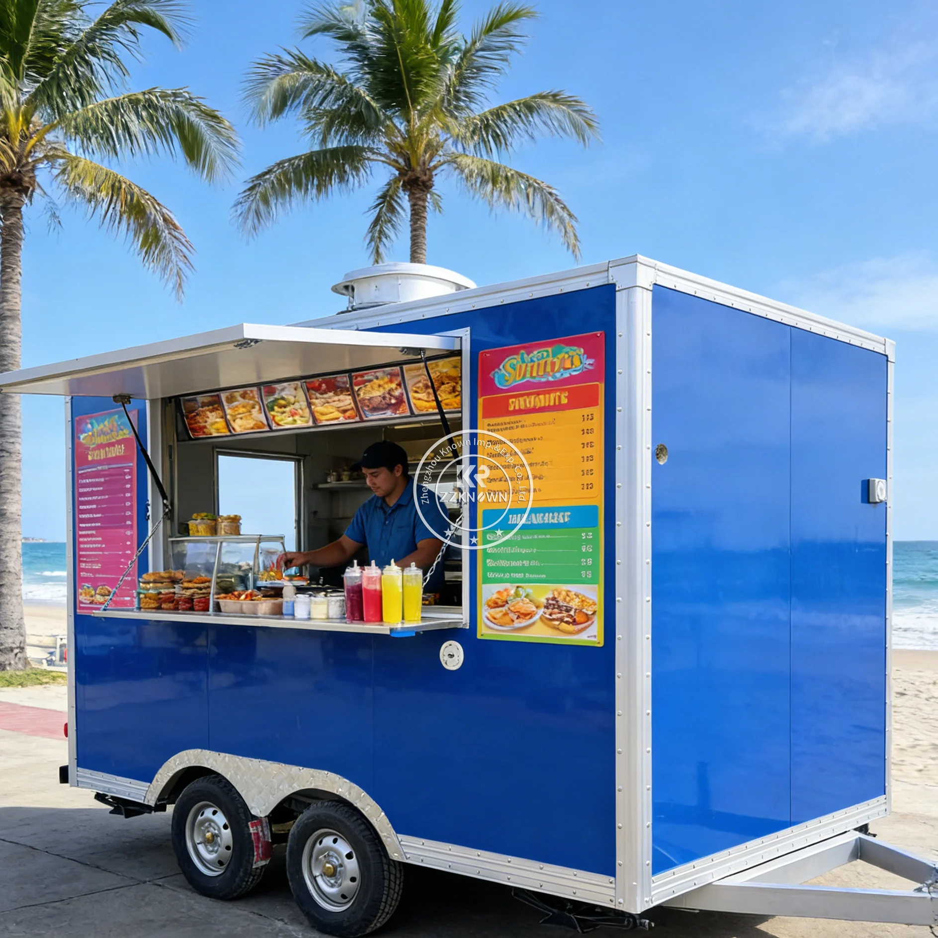 

Мобильный фургон-концессионер для продажи еды, пекарня, фудтрак, ресторан на колесах, прицеп для продажи бургеров и фастфуда, продается в США