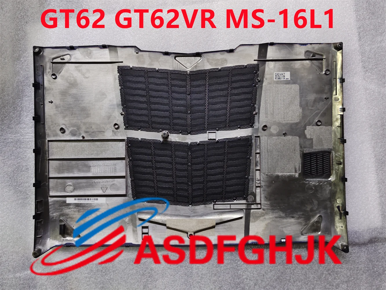 Original used for MSI MSI GT62 GT62VR MS-16L1 MS-16L2/16L4 Laptop shell C shell with keyboard touchpad D shell E Shell test OK