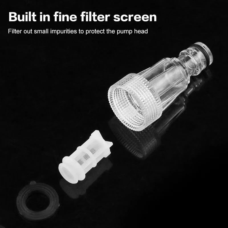 

Соединитель для входного патрубка водяного фильтра моек высокого давления, сменный инструмент для замены, шланг для подключения к водяной помпе, садовый адаптер, 5/10 шт.