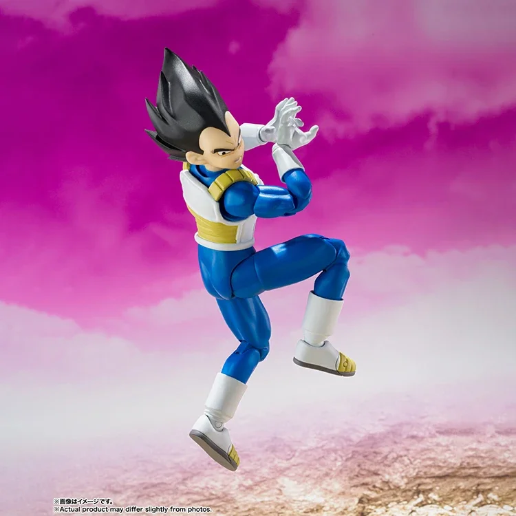 Oryginalny BANDAI SHF Dragon Ball Daima Vegeta Bejita pcv figurki Anime Model postaci zabawki świąteczne prezenty