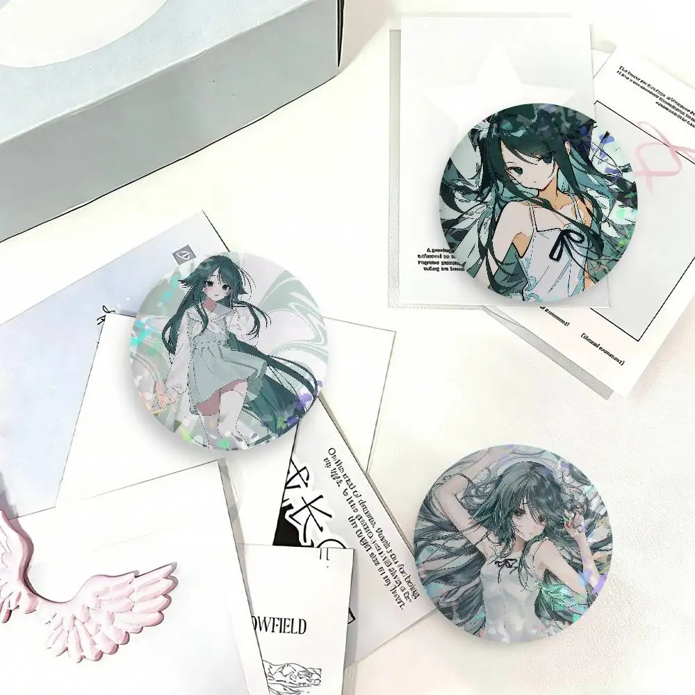 Game Saya No Uta The Song Of Saya Laser Badge Creative Brooches Backpack Accessories Make Great Gifts For Friends Children