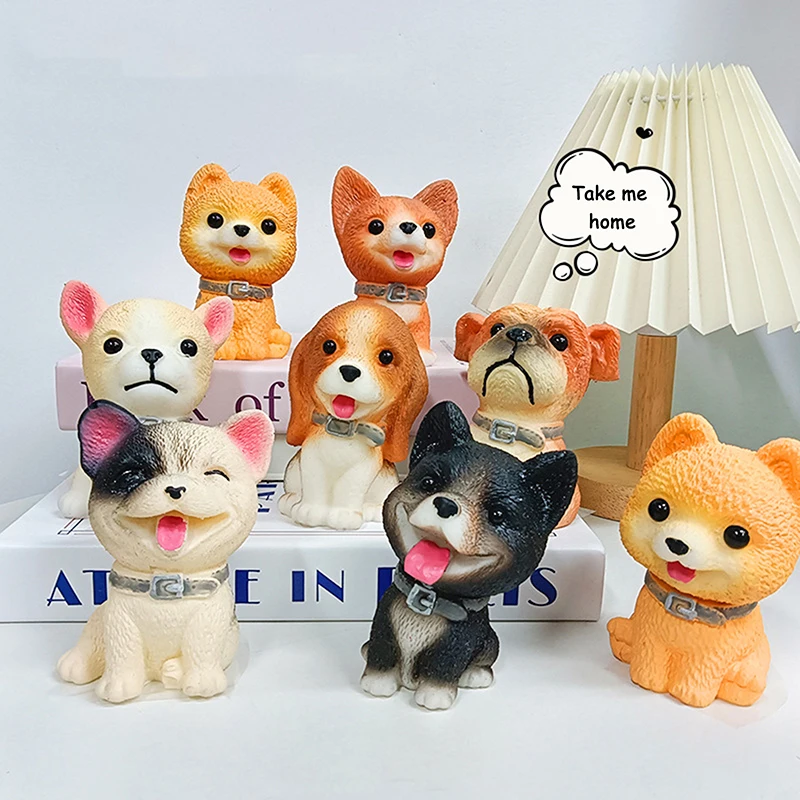 Toy TPR Fidget Sensory Toys For Kids Adults Gift Cute Dog Squeeze Toy Silicone Pinch Decompression