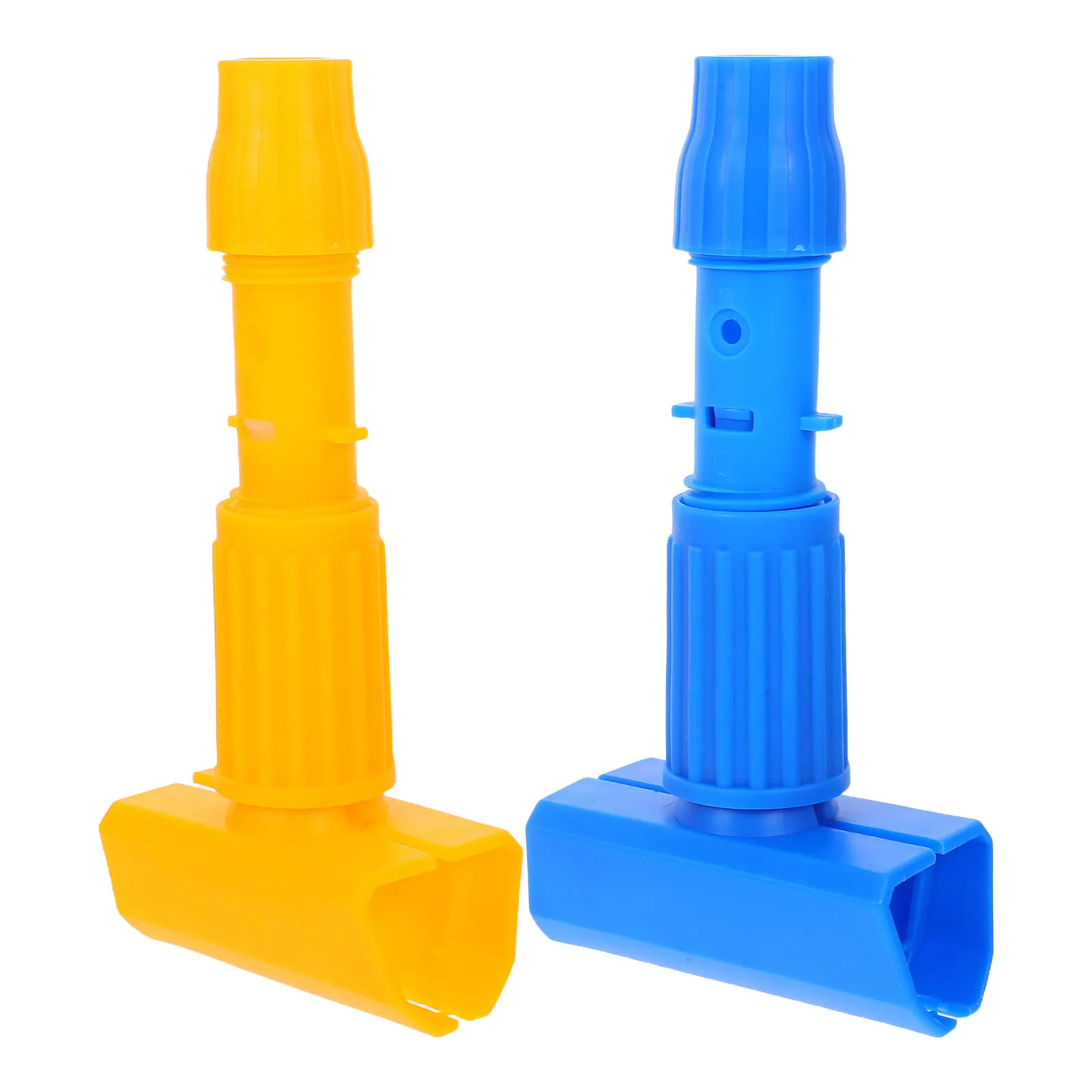 

2Pcs Replacement Mop Heads Clamp Brackets Plastic Heavy Duty Handle Holders for Industrial Commercial Cleaning Quick Release Mop