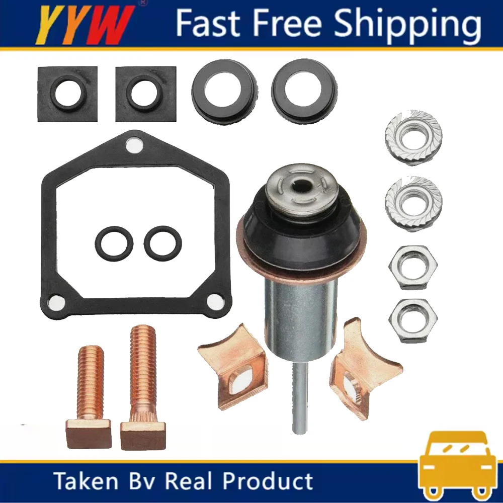 

Высококачественный комплект для ремонта соленоида стартера автомобиля, набор контактов плунжера 228000-6660 для Toyota Subaru Honda, автомобильные аксессуары