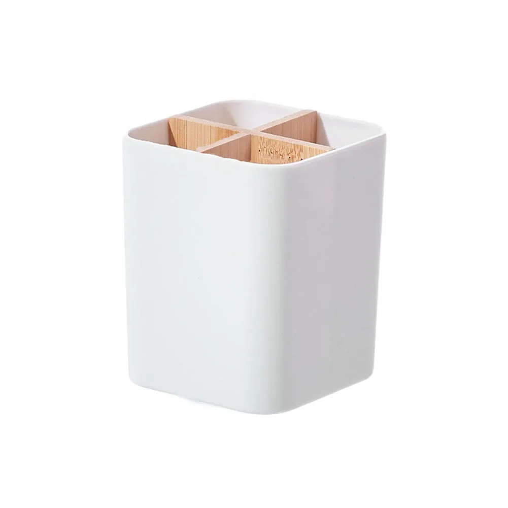 

Versatile Organizer Aesthetic Decor Durability And Practicality Modern Design Toothbrush Holder Bathroom Organizer