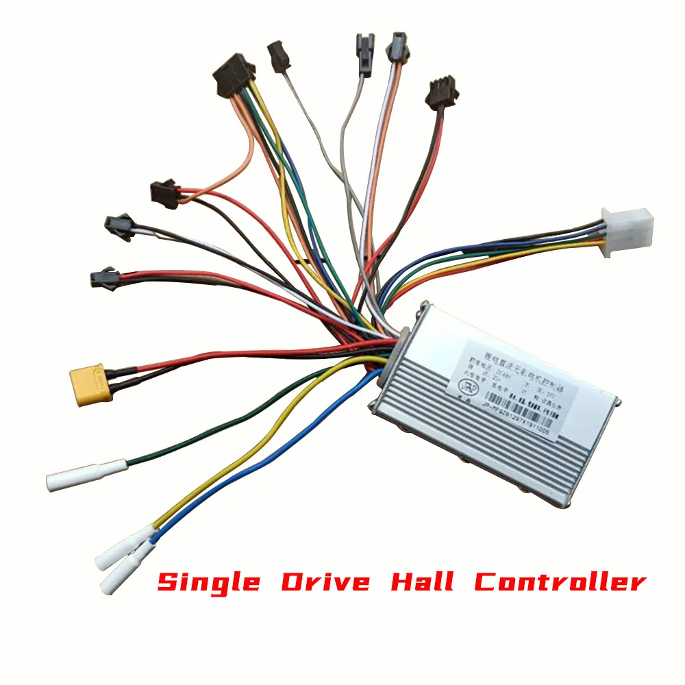 JIPIN Brushless Controller 48V 25A 500W Motor Starter JP LCD Display Throttle Switch for Zero 8 Electric Scooter Accessories