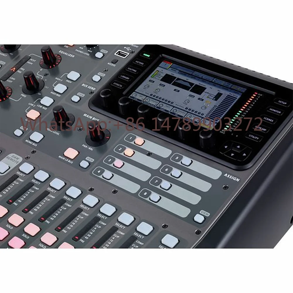 Mixer Digital Behringer X32 Producer de 40 Canais, Sistema de Som PA, Mixer de Áudio para Equipamento de Música ao Vivo