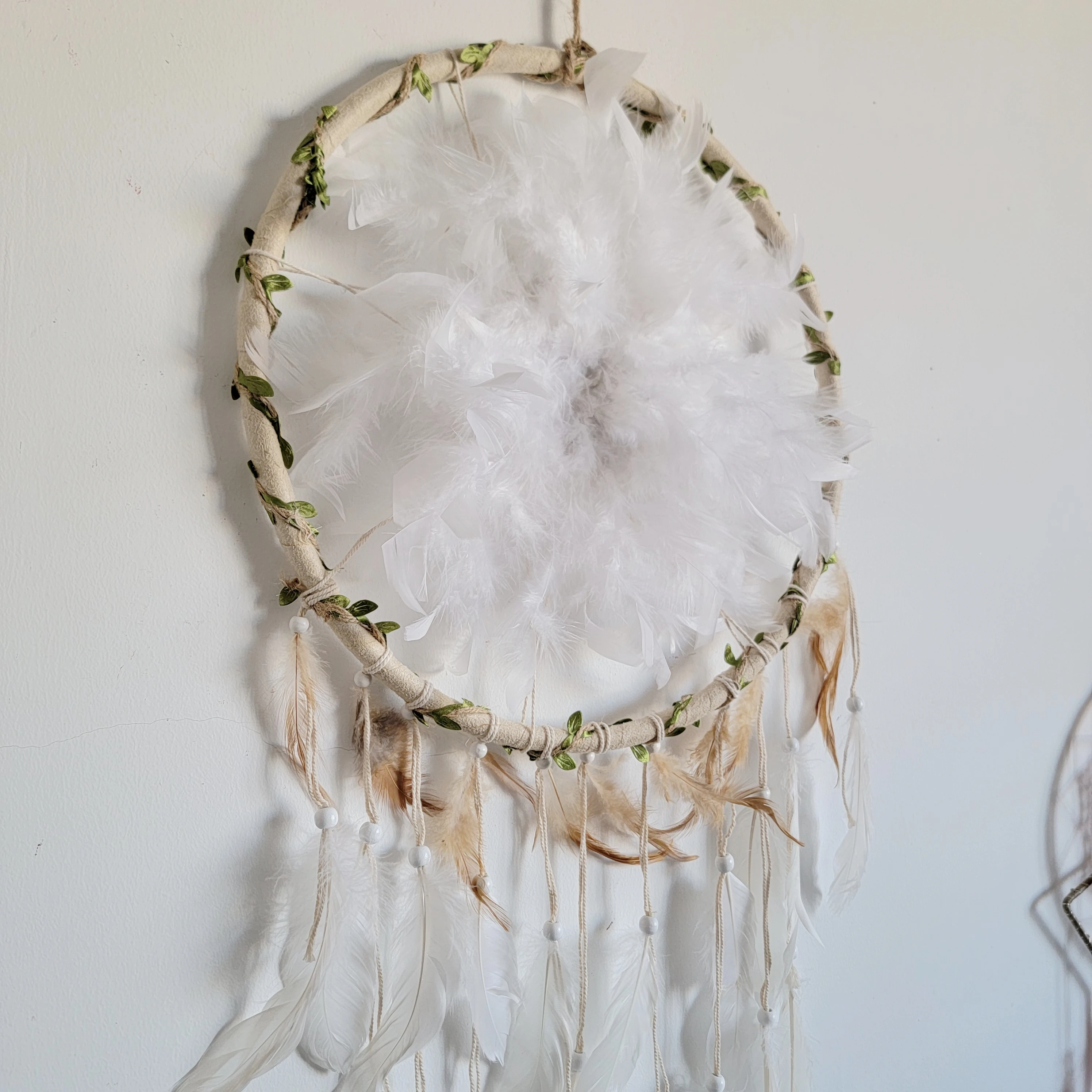 JUJU HAT HANGER DREAMCATCHER CON PLATOS DECORACIÓN DE PARED