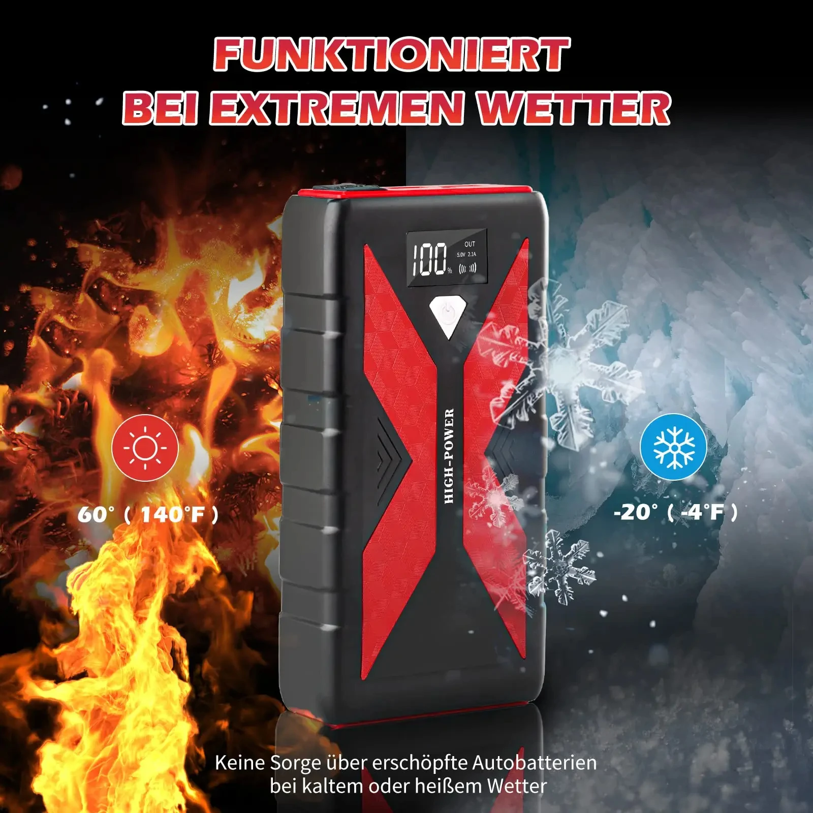 28000mAh Car Jump Starter Power Bank Portable Emergency LED Flashlight Car Battery Booster Starting Device 점프 스타터