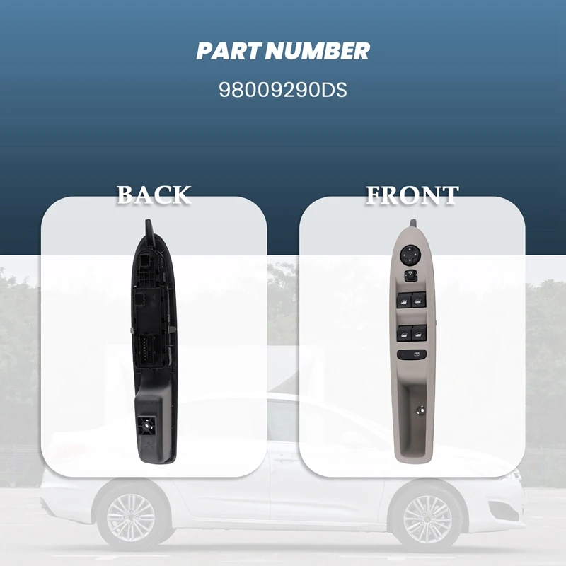 

KG1-jElectric Rear View Switch Door Switches Mounting Plate for Peugeot Citroen C4L 1.6L 2012-2016