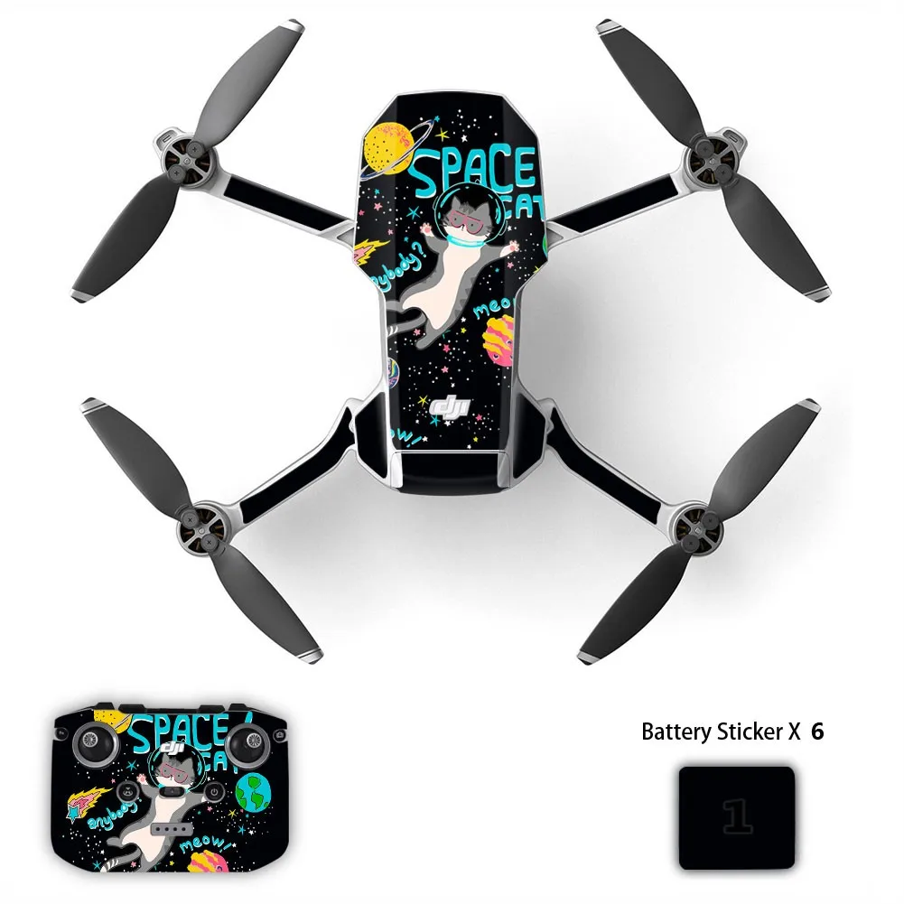 personality Skin Decorative Stickers for DJI Mavic Mini 2 Drone Skin for DJI Mini 2 Drone Skin and Controller Skin