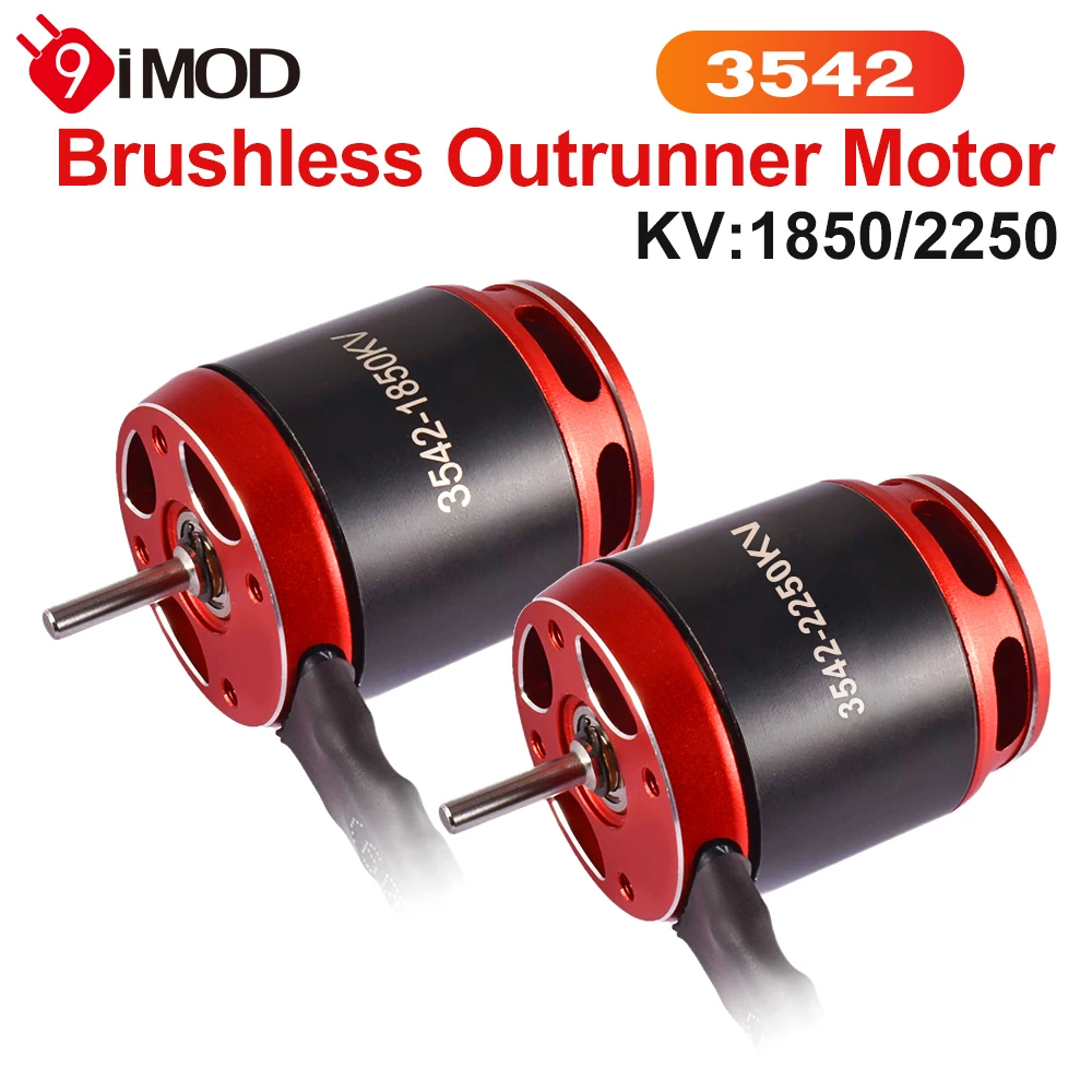 9IMOD 3542 Brushless Outrunner Motor 1850/2250KV  for RC Crawler Car AXIAL SCX10 90046 traxxas TRX4