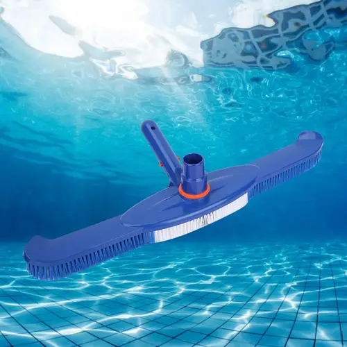 Imagen 2 del producto Limpiador de piscinas, cepillo de succión, herramienta de limpieza, equipo de piscina, cabezal de vacío de succión, suministros de limpieza sobre el suelo