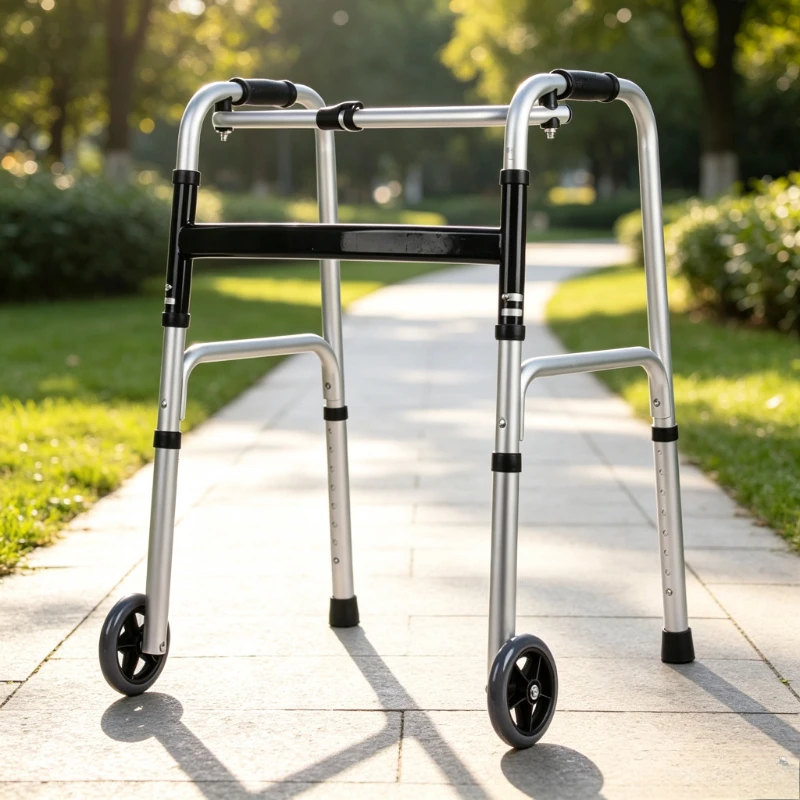 Compact Transport Wheelchair Carbon Steel Frame Solid Tires Four Brake System Lightweight Travel Mobility Chair Elderly 수동 휠체어