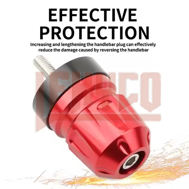 Motorcycle Handlebar Plug Balance Block For YAMAHA YZF-R1 R3 R6 R15 R25 Aluminum Alloy Bar End Weights Modification Accessories