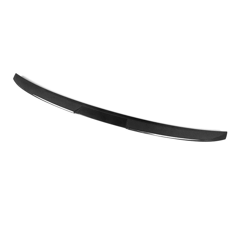 Real Dry Carbon Fiber Car Rear Spoiler Wing Lip Extension For BMW New 5 Series G60/i5 G68 2024-IN MP Style Rear Lip Boot Wing