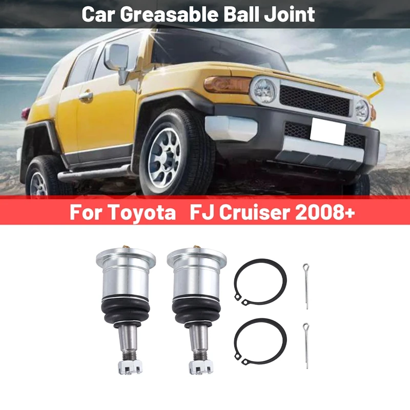 25Mm Car Front Upper Greasable Ball Joint For Toyota Land Cruiser 100 120 150 200 Series / FJ Cruiser 2008+