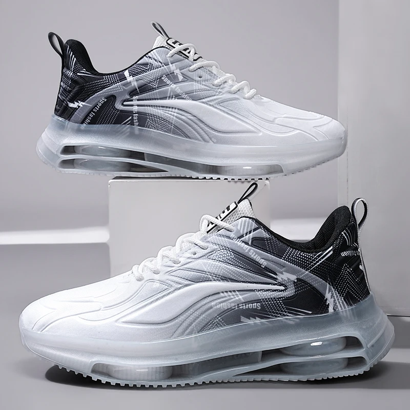

Men's Low Cut Casual Sports Shoes Breathable Soft Insole Anti-slip Durable Outsole Comfortable Lace-Up Outdoor Training Sneakers