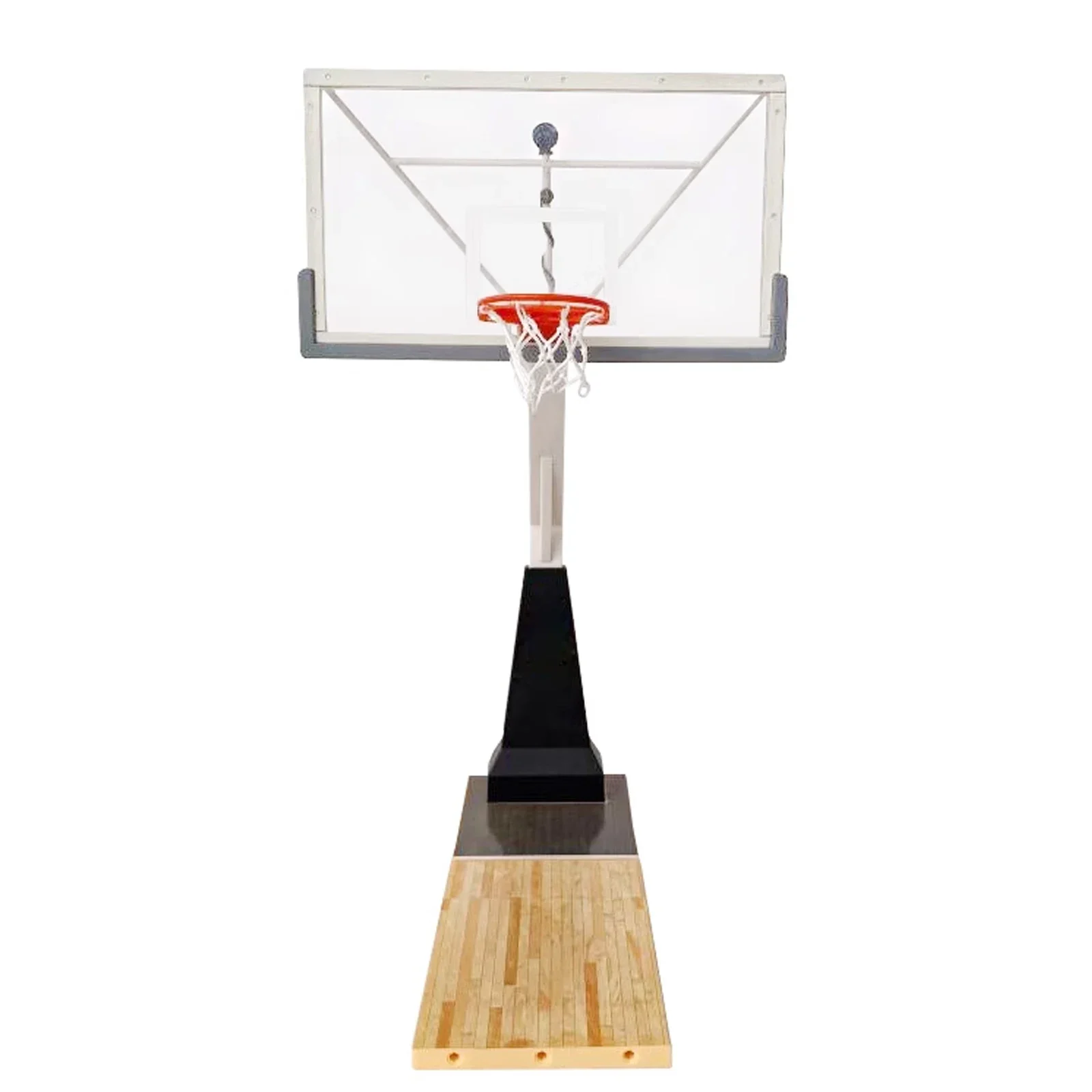 New 1/12 PVC Simulation Basketball Stand Hoop High Quality Scene Model Toy Fit 6'' Action Figure Gift