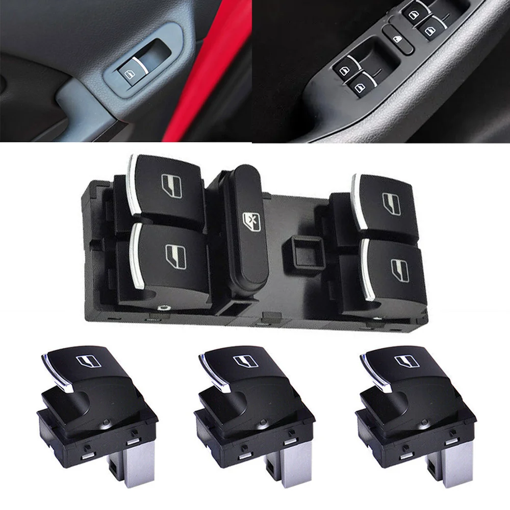 For VW Tiguan Golf Jetta MK5 MK6 CC Passat Front Rear Electric Window Control Switch Glass Lifter Button 5ND959855 5ND959857