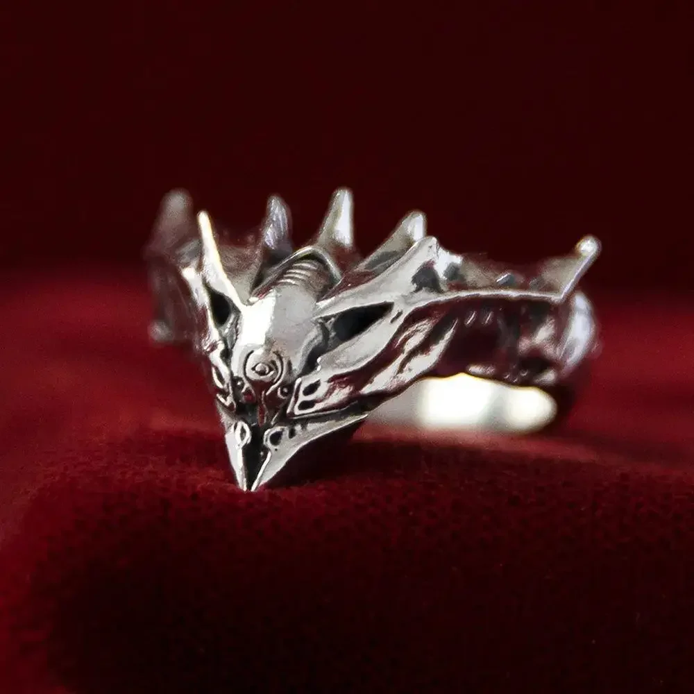 Anillo de joyería temática de Oryx de Destiny 2 King's Fall Raid, regalo para fanáticos del juego