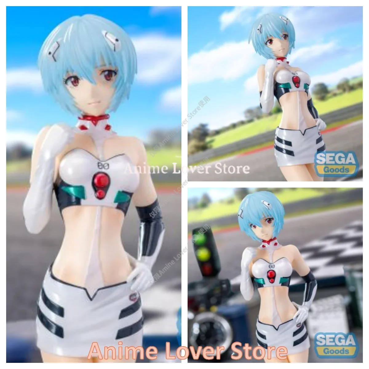 In Stock Original SeGa EVANGELION Anime Figure Luminasta PIT WALK Ayanami Rei Asuka Makinami Mari Illust Action Figure Toys