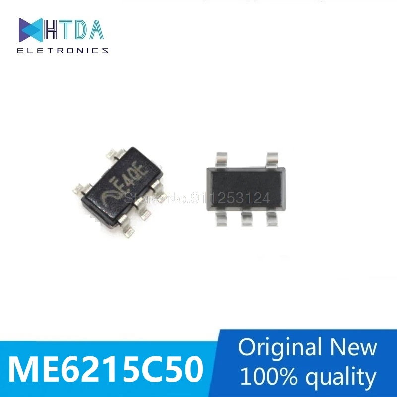 30pcs/lot ME6215C50M5G CMOS SOT23-5 ME6215-5.0V 5V In Stock Triode Transistor