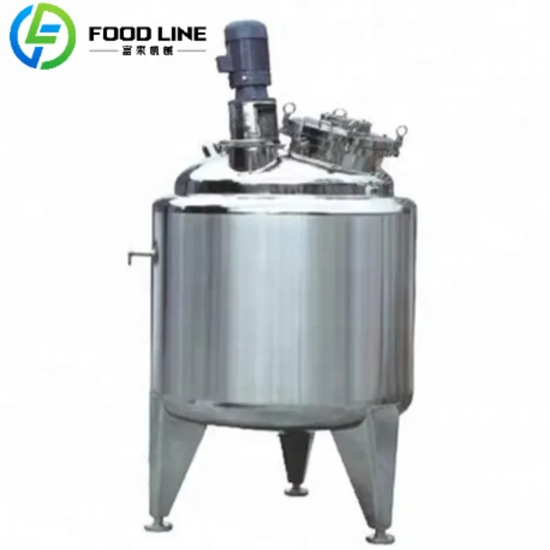 High Capacity Pasteurization Tank Commercial Beverage Processing Equipment with Temperature Regulation