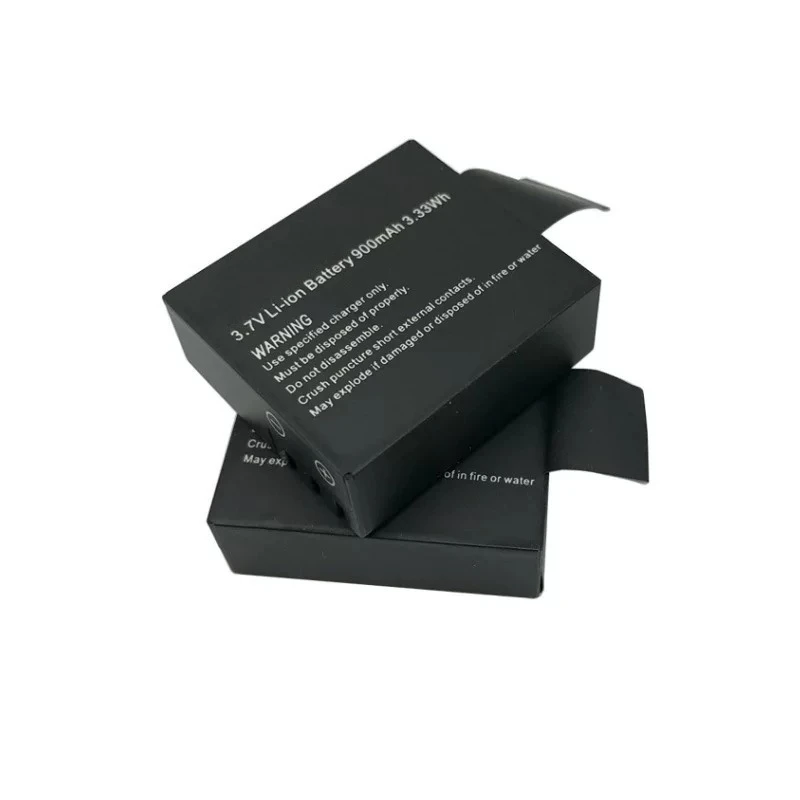For SJCAM SJ4000 SJ5000 SJ6000 SJ7000 SJ8000 SJ9000 EKEN H9 GIT‑LB101 Action Camera Battery 3.7V 900mAh with Dual USB Charger