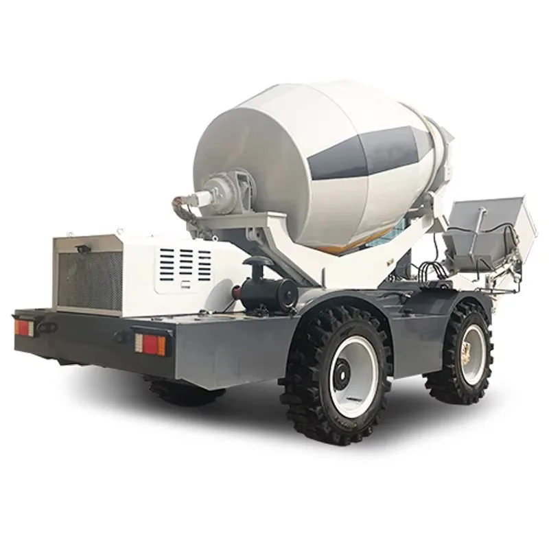 Professional 5 Cubic Meter Self-loading Concrete Mixer Truck