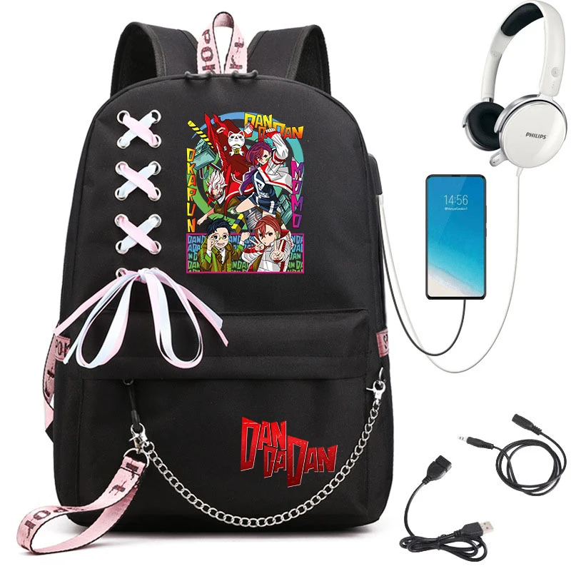 sac-a-dos-d'etudiant-imprime-dandadan-anime-avec-design-en-sangle-sac-d'ecole-pour-filles-sac-a-dos-leger-et-decontracte