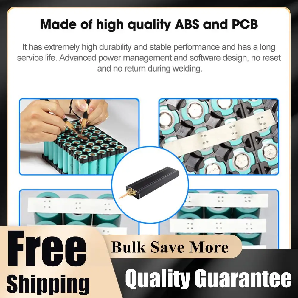 

Portable Spot Welder 80 Gear Adjustable Handheld Mini Spot Welding Unit 5000mah Spot Welding Device for 18650 Lithium Battery