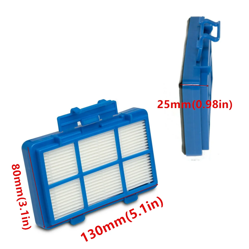 2 uds filtro de escape HEPA CP0538/01compatible con Philips PowerGo serie FC8240 8241 8246-8299 accesorios para aspiradoras