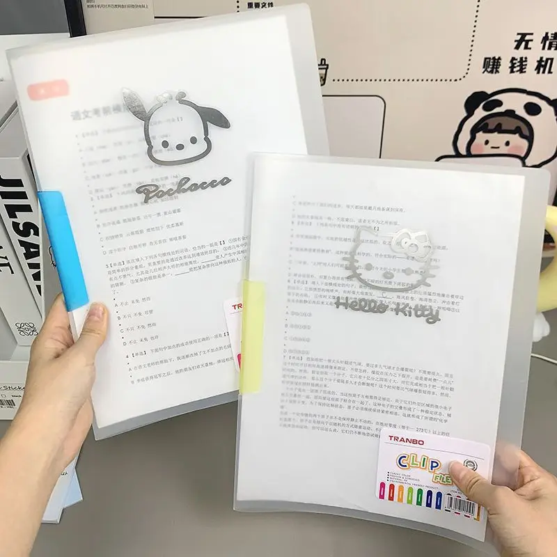 

Cute Hello Kitty Storage Bag Cartoon Anime Stationery Supplies Large Capacity Multi functional Female Student Gift Wholesale