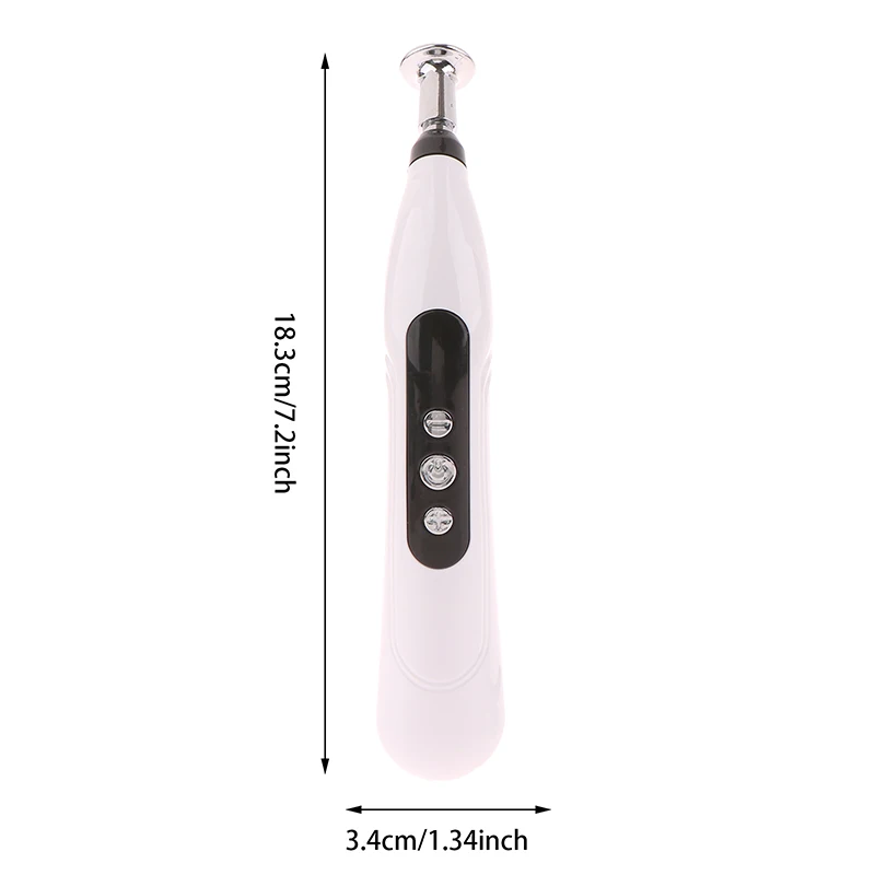 5 Heads Electronic Acupuncture Pen Neck Leg Face Electric Acupuncture Meridian Pen Massager For Body Relaxation