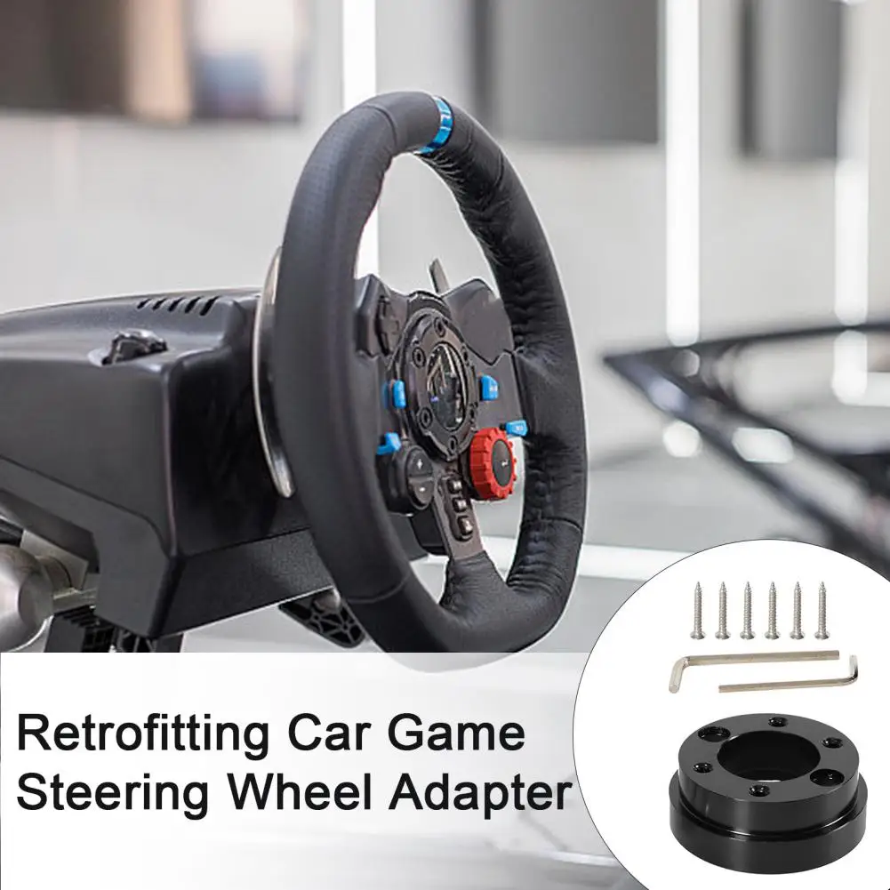 Replacement Polished Retrofitting Racing Game Steering Wheel Plate  for Logitech G29 G920 G923