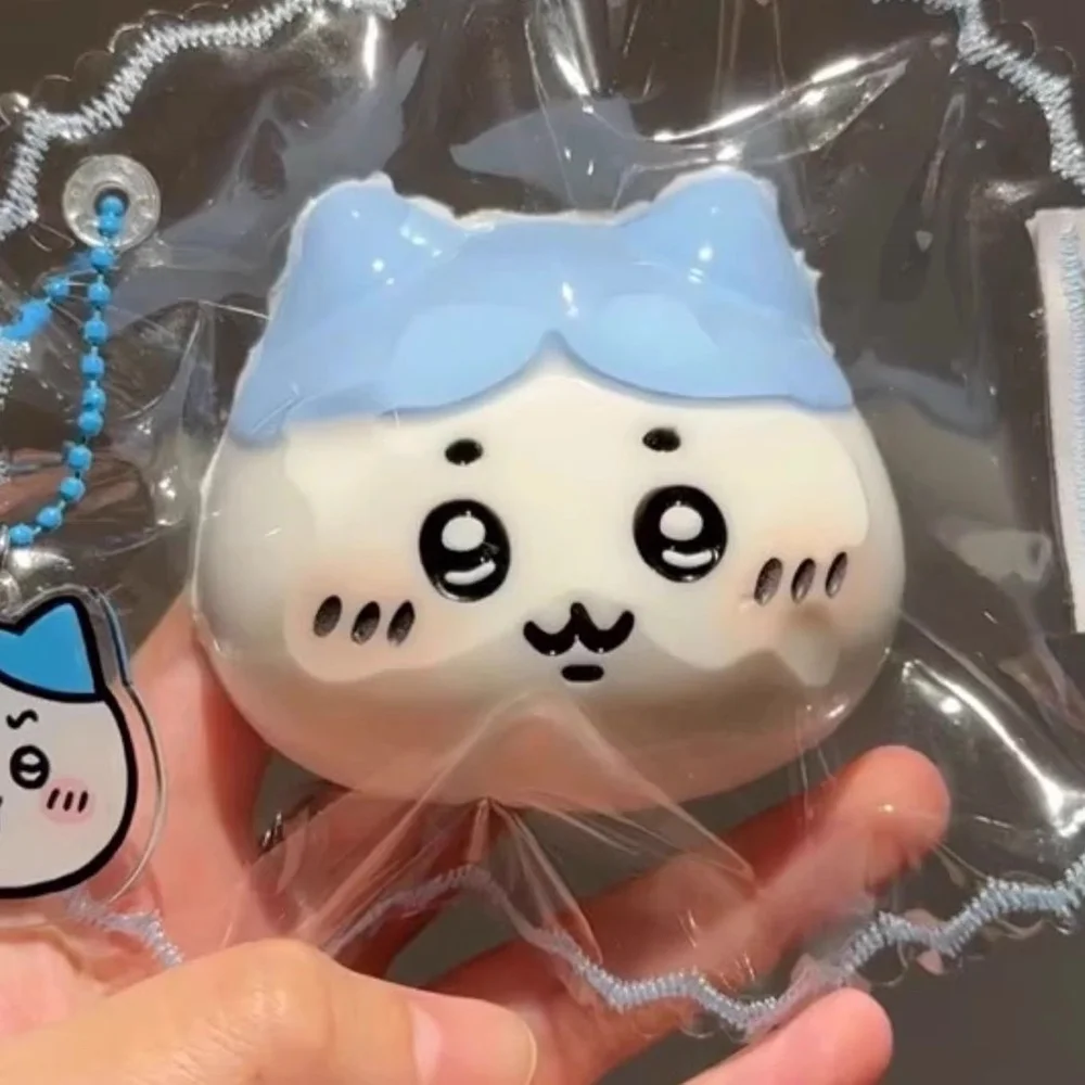 1pcs Kawaii Soft Pinch Hachiware Usage to Relieve Office Stress Tension Decompression Slow Rebound Fidget Relaxation Toy Gifts.