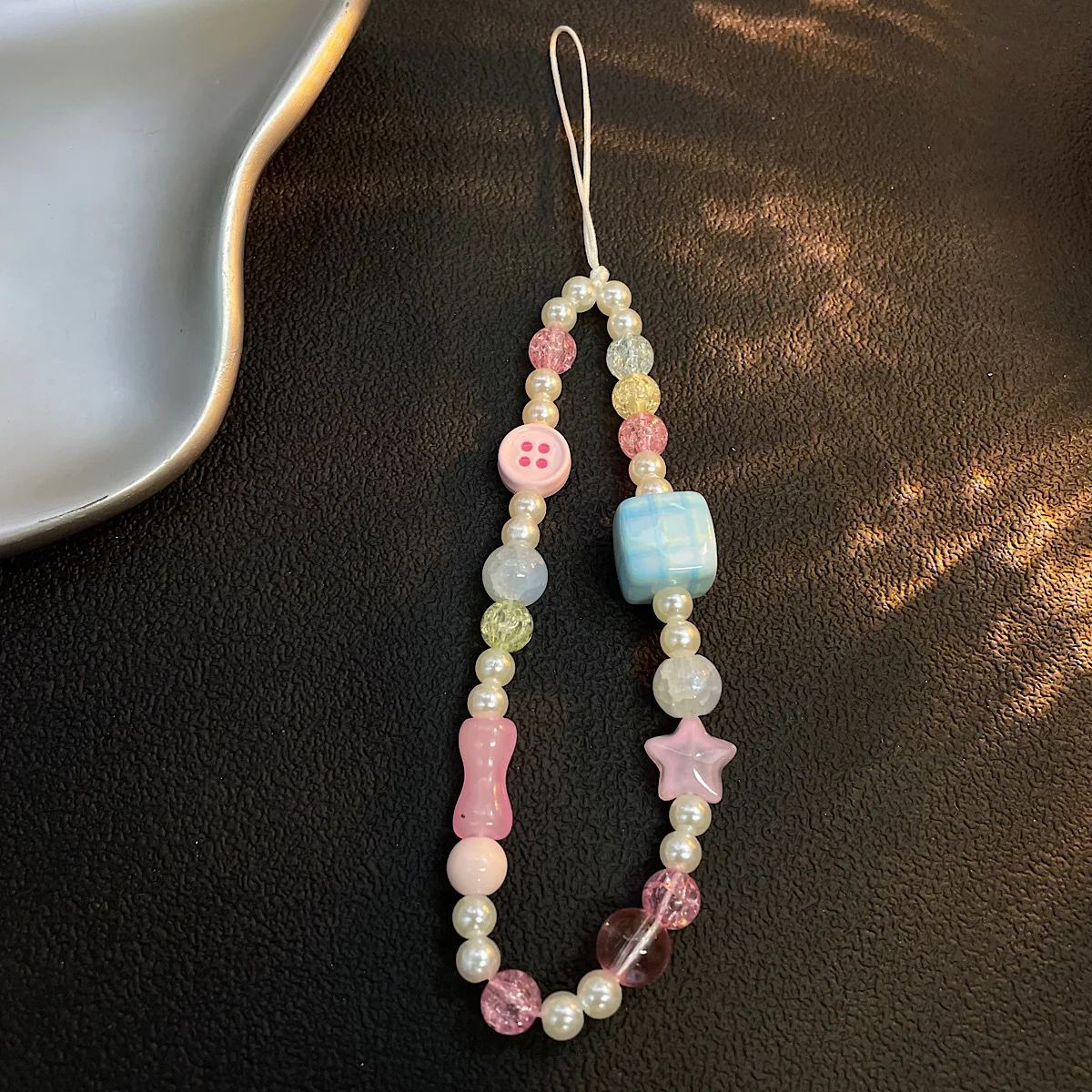 سلسلة هواتف محمولة رائعة ومتعددة الاستخدامات مع قلادة للهاتف المحمول ذات ملمس متطور وكاميرا قلادة على شكل فراولة CCD #3