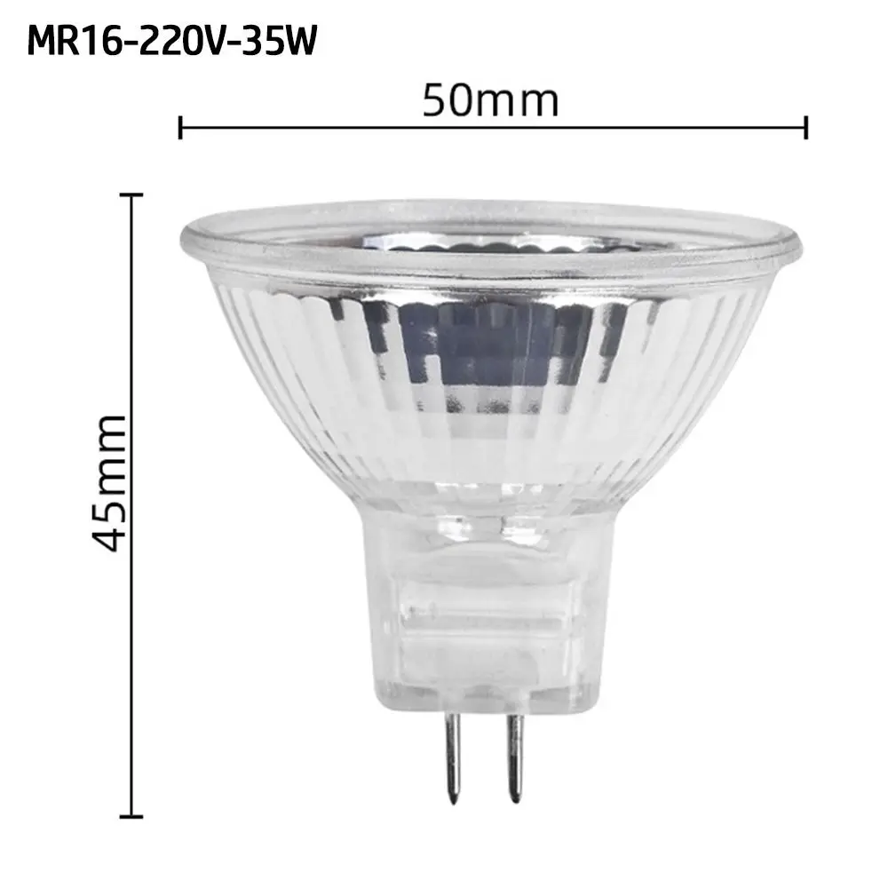 

Home Reptile Heating Spotlight GU10 MR16 Minimalist Spotlights Spot Lamps Dimming Quartz Lamp Reptile Heating