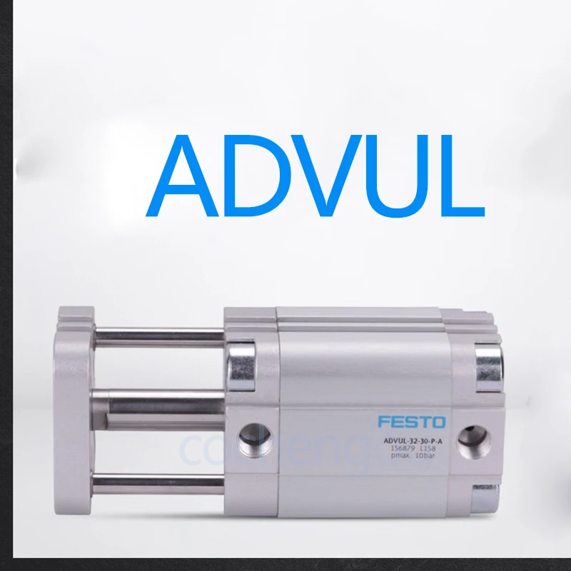 Festo compact cylinder ADVUL-12-16-20-25-32-40-50-63-80-100-5-10-15-30-35-45-65-75-60-70-90-P-A ADVUL