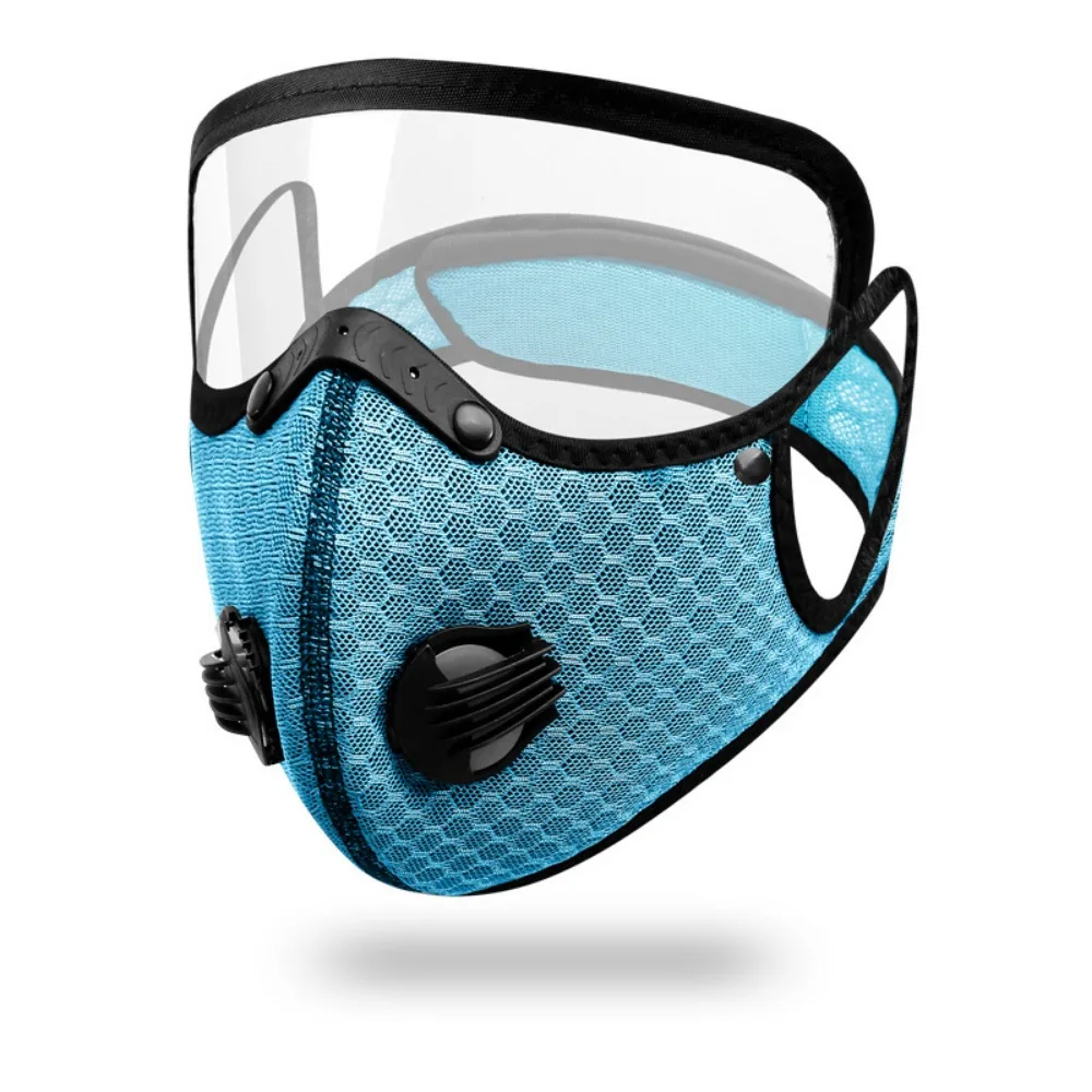 AliExpress NONE Removable Shield Lens Cycling Protective Mask Detachable Goggles Breathable Filtration Warm Breathable Mask Reusable Design