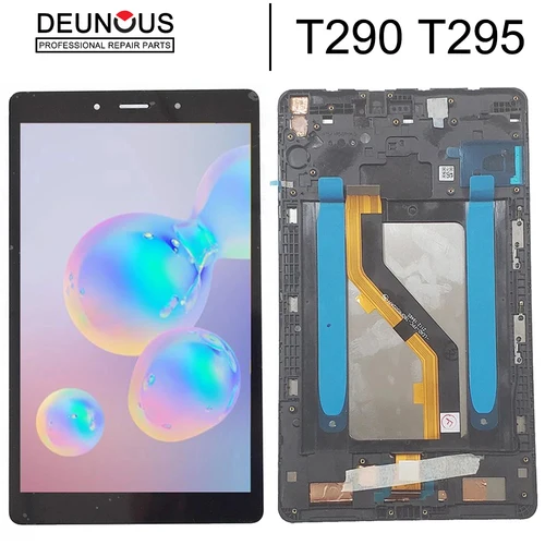 Nuevo para Samsung Tab A 8,0 2019 T290 T295 SM-T290 SM-T295 pantalla LCD táctil digitalizador montaje de vidrio + marco