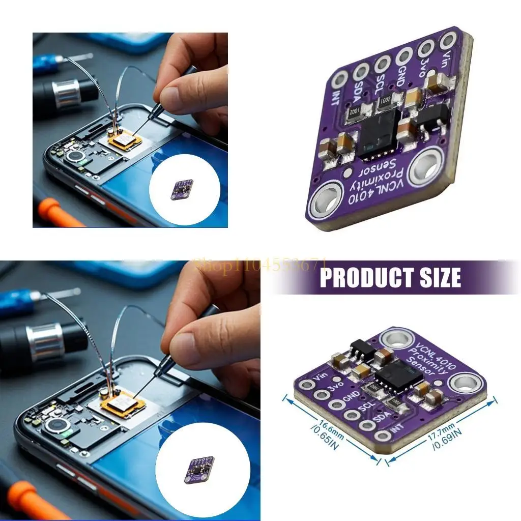 Best Seller I2C VCNL4010 Light Detection Proximity Module for Electronics Prototyping