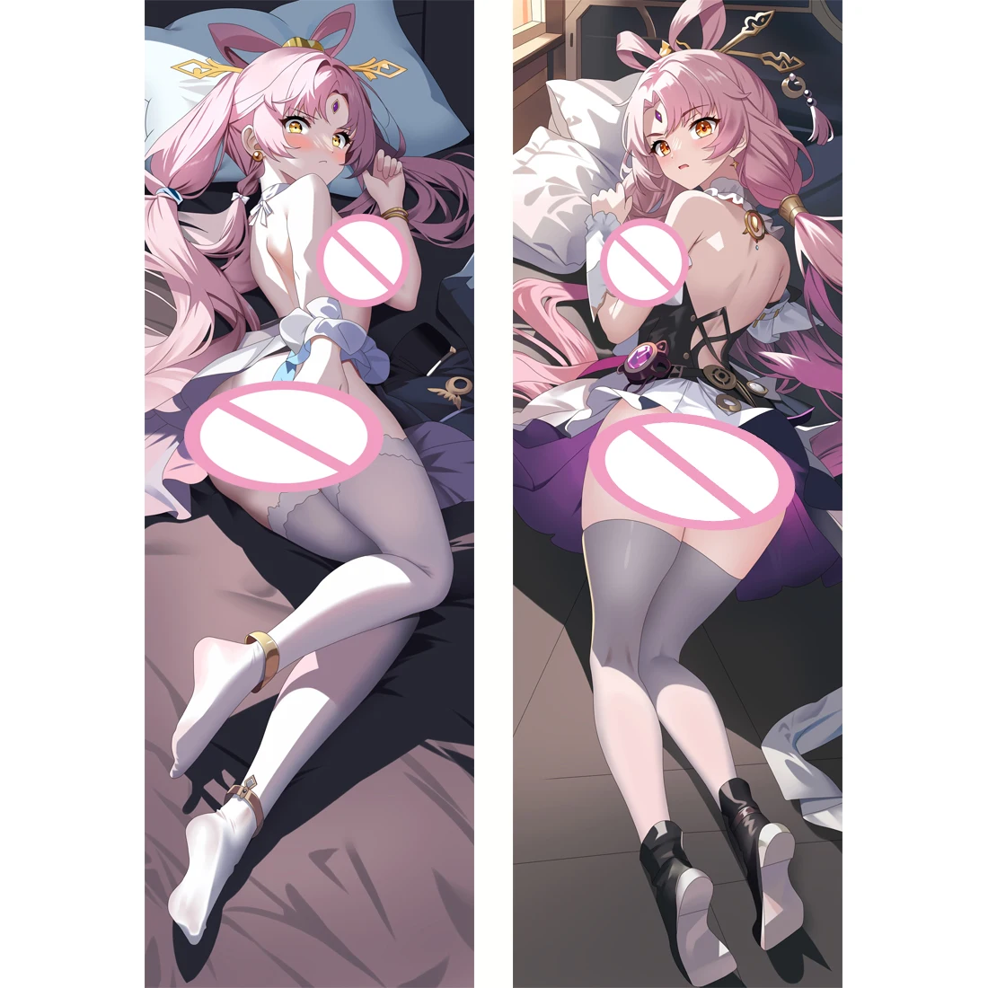 Anime Game Honkai: Star Rail Dakimakura Fu Xua Hugging Body Pillow Case Peachskin 2way Pillows Throw Cushion Cover