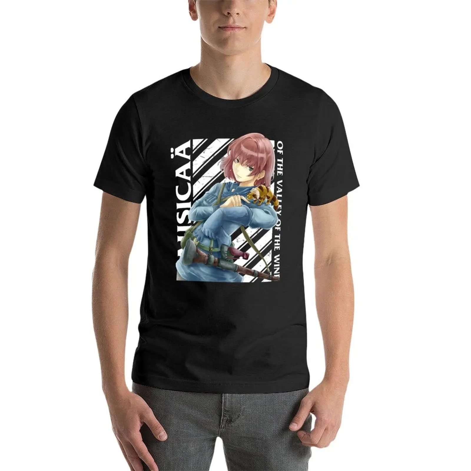 Nausica? Des Tals des Windes T-Shirt Vintage Kleidung ästhetische Kleidung schnell trocknende Anime Frucht der Webstuhl Herren T-Shirts